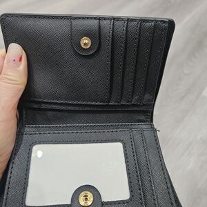 Michael Kors Black Wallet With Card Holder